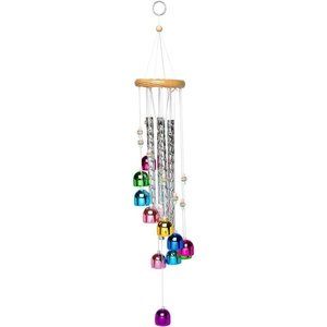 Wind Chimes Outside with 4 Aluminum Tubes Home Garden Yard Patio Decor